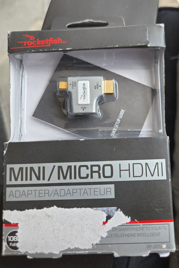 Rocketfish Mini/Micro HDMI Adapter thumbnail