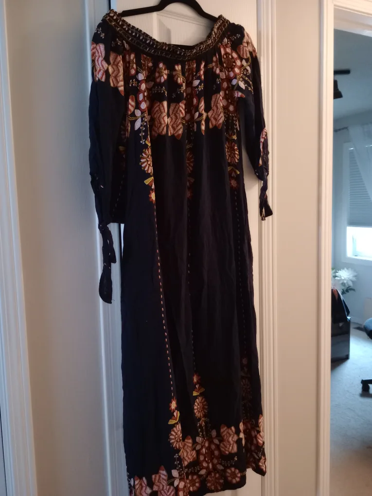 Floral Maxi Dress -M thumbnail