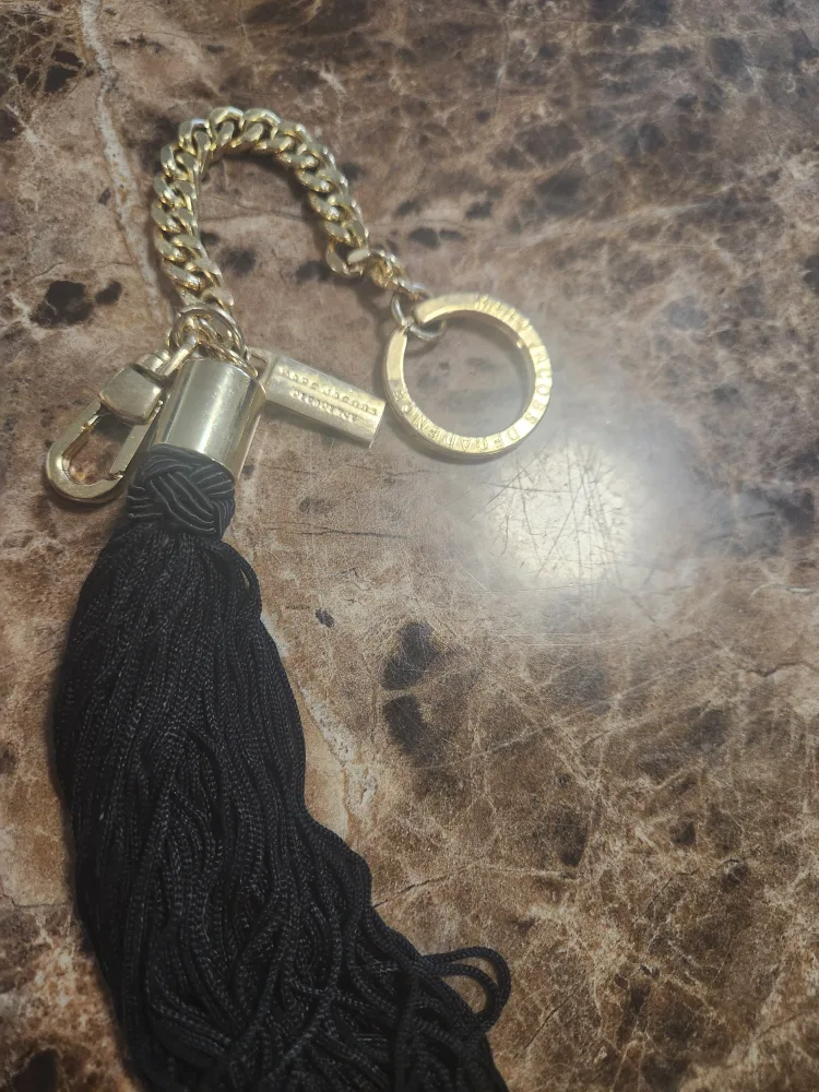 Marc Jacobs Decadence Keychain - Black & Gold thumbnail