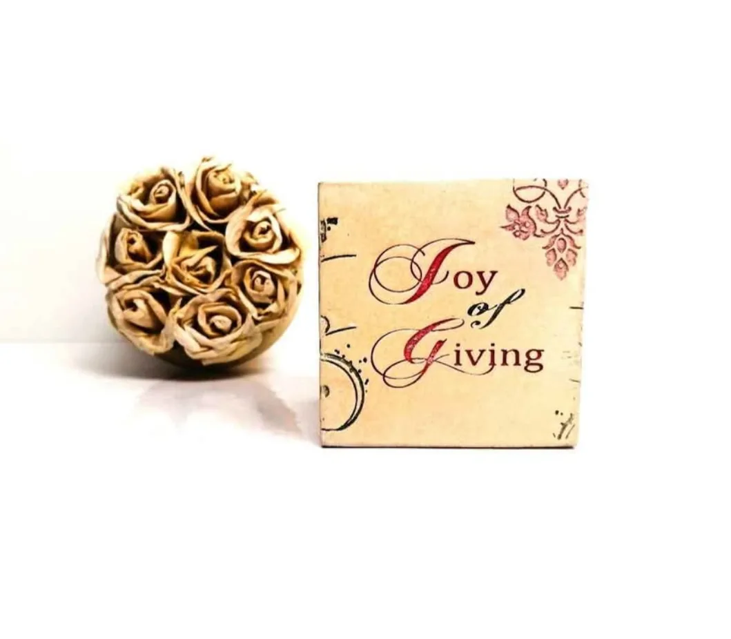 Cube Tealight Holder ~ Joy of Giving thumbnail