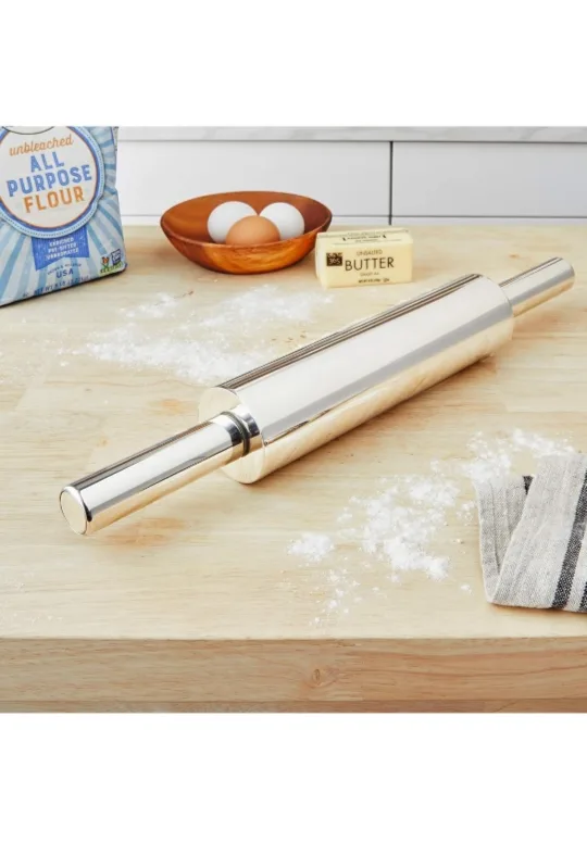 Stainless Steel Rolling Pin image indicator(4)