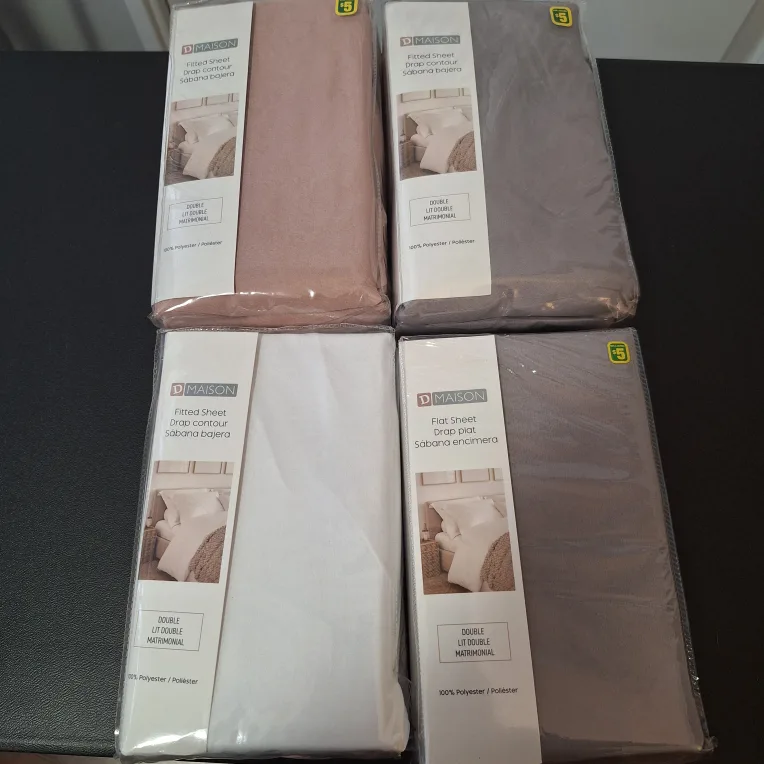 D Maison Double Fitted Sheet - New! thumbnail