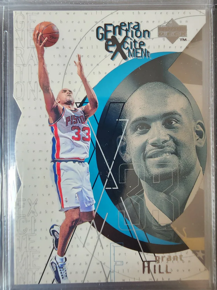 96-97 Grant Hill Upper Deck Generation Excitement INSERT thumbnail