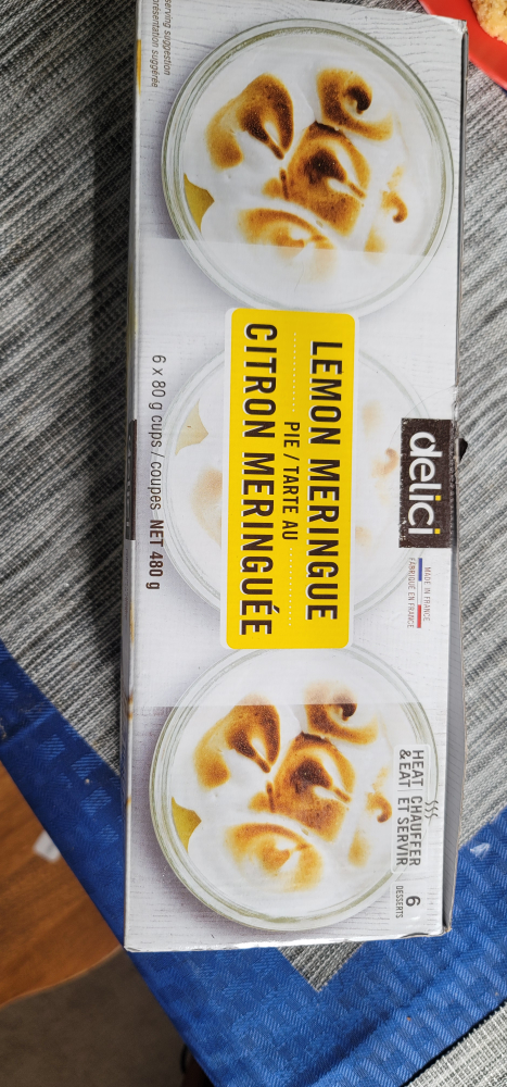 Delicia Lemon Meringue Pie Tartlets - 4 qty