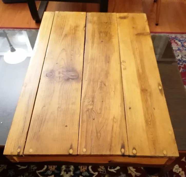 Folk Art Wooden Serving Tray image indicator(3)