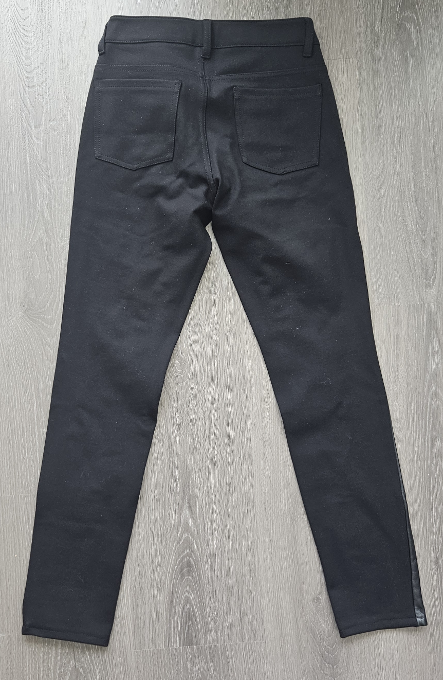 Danier Italian Leather Panel Pants - Size 8 - photo 2