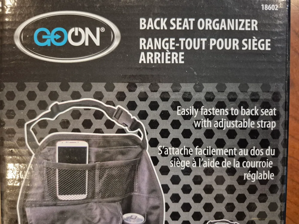 GOON Back Seat Organizer - *NEW* Black thumbnail