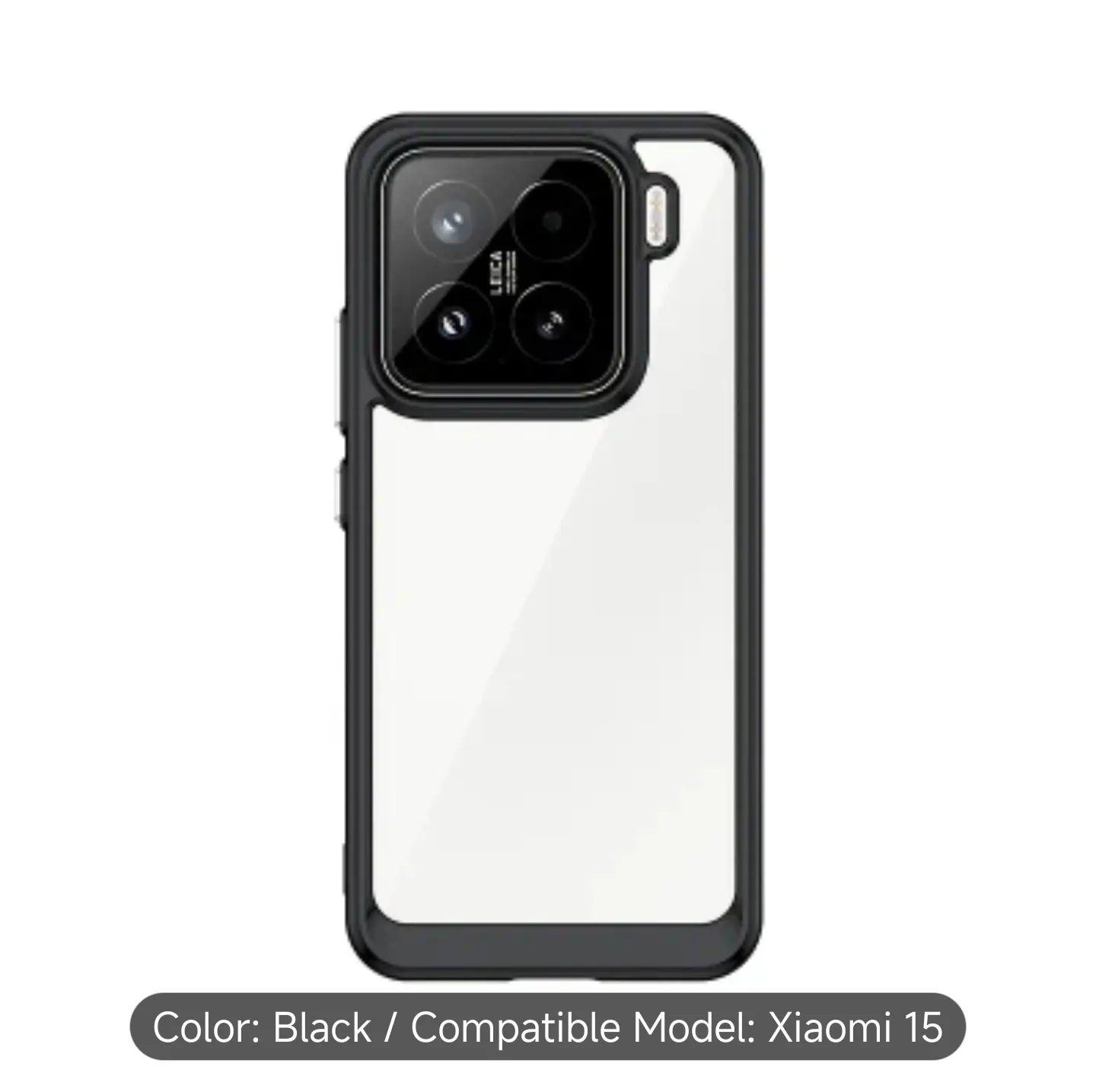 Xiaomi 15 Black Phone Case - New thumbnail