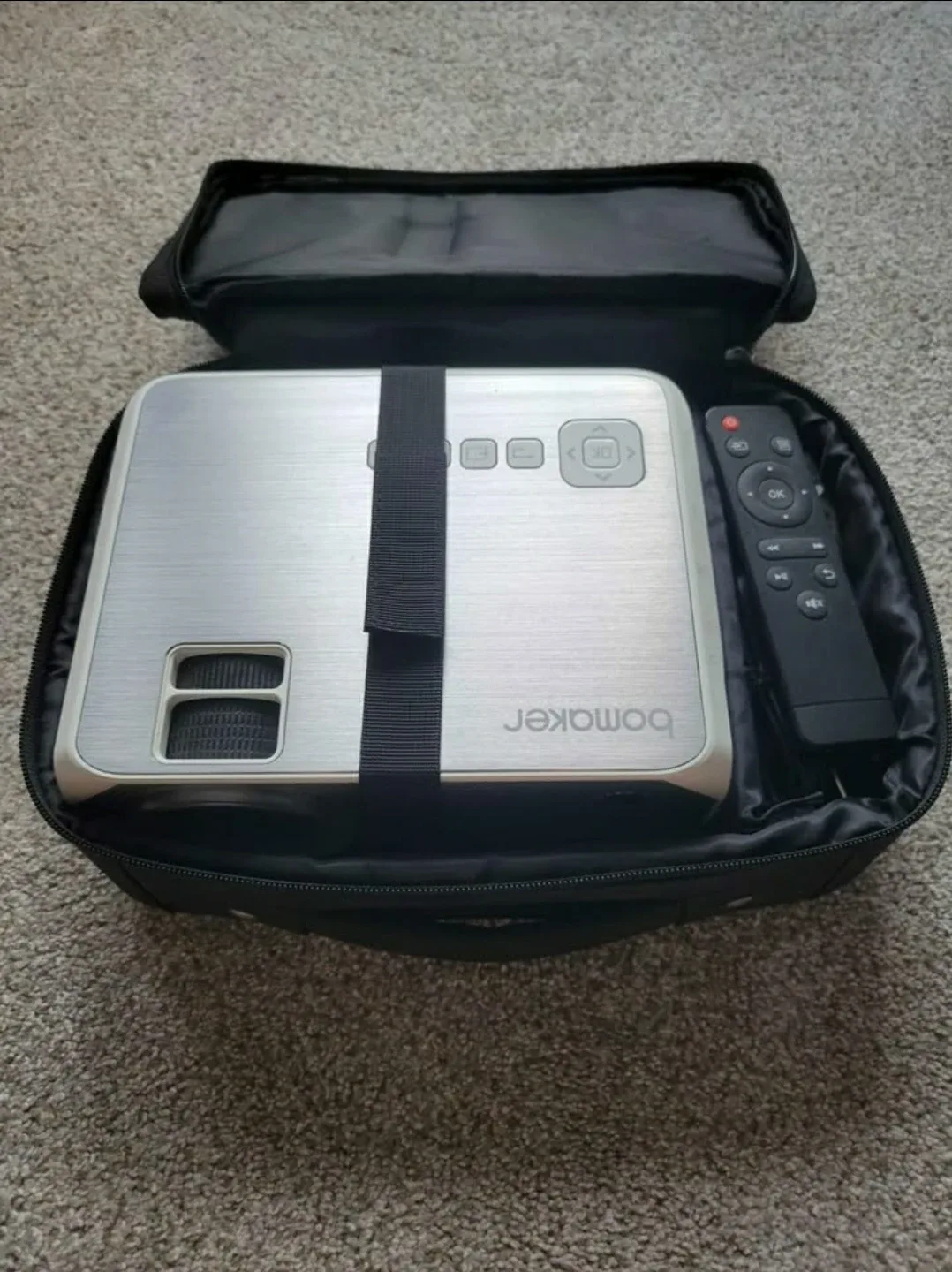 Bomaker Projector with Remote image indicator(2)