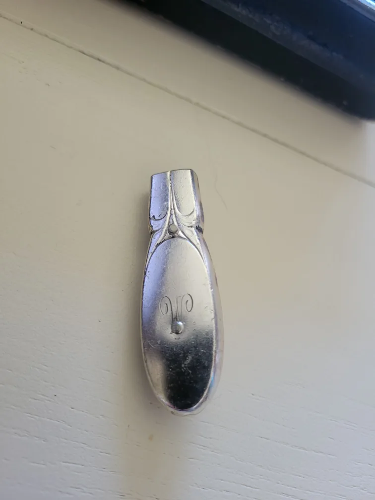 1900s Vintage Sterling Silver Vase Brooch.  lapel pin.  weddings image indicator(3)