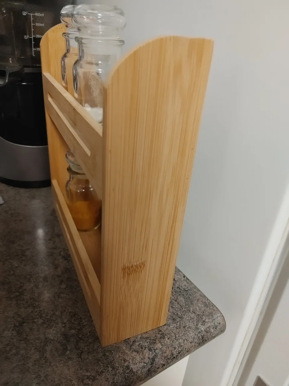 Bamboo Spice Rack Organizer New image indicator(2)