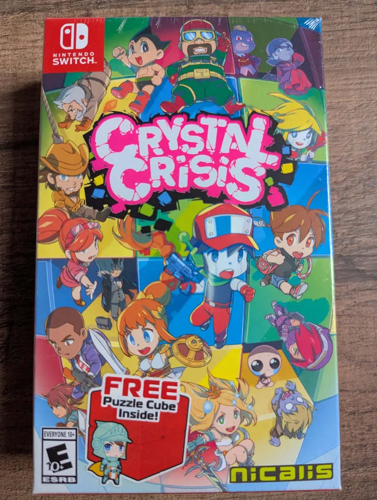 Nintendo switch Crystal Crisis Cube edition game thumbnail