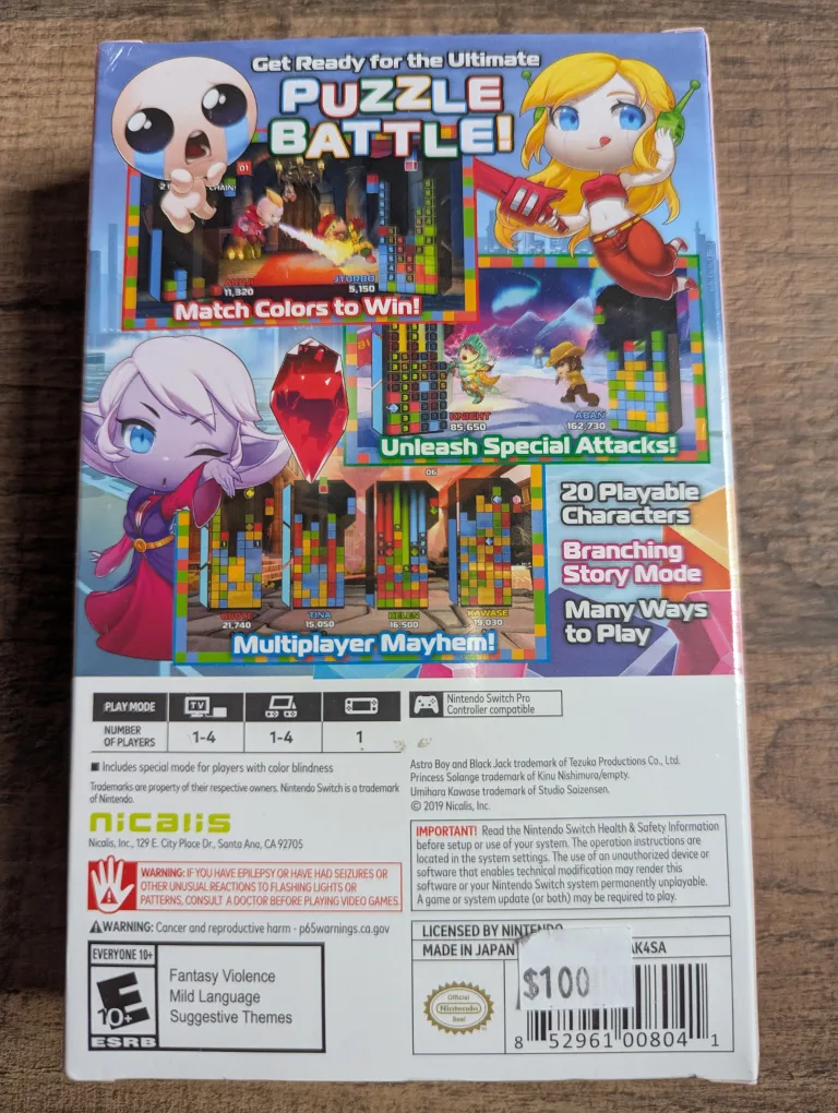 Nintendo switch Crystal Crisis Cube edition game image indicator(2)