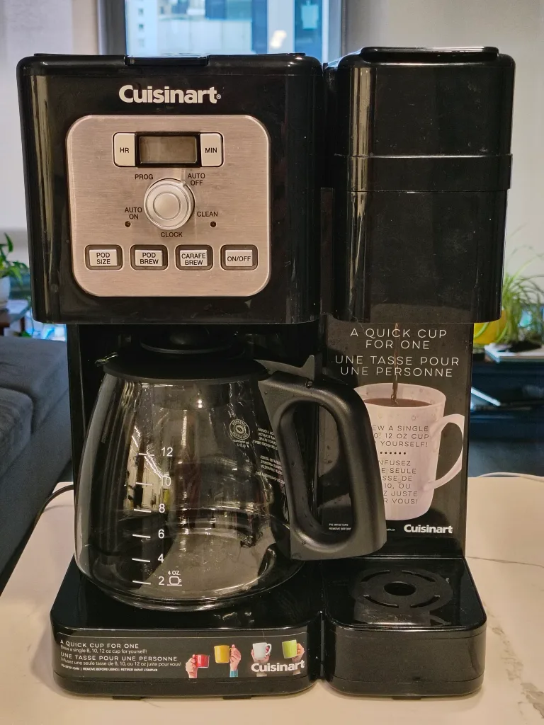 Nespresso Aeroccino & Cuisinart Coffee Maker thumbnail