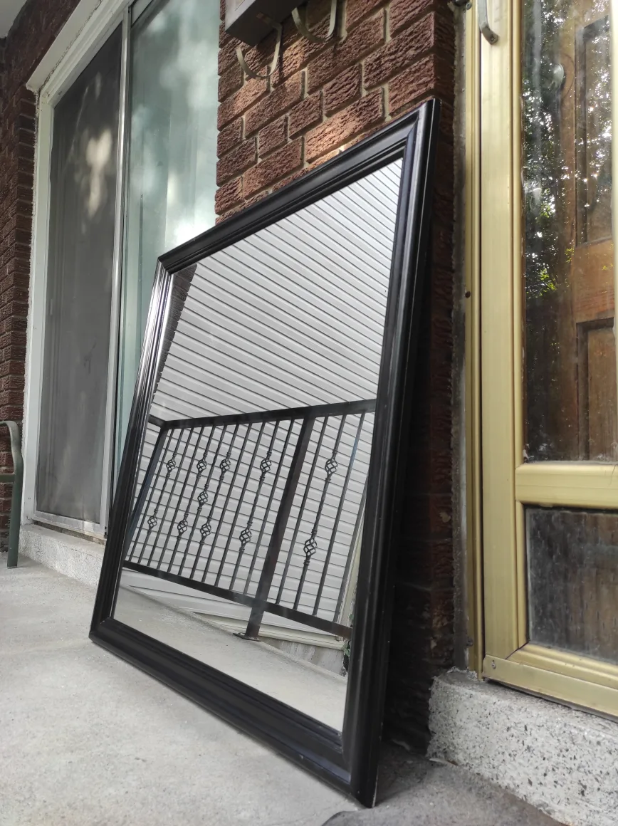 HUGE Framed Wall Mirror thumbnail