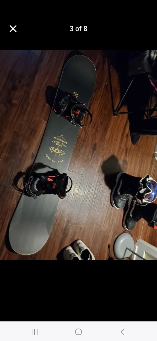 endeavour pro snowboard limited edition with bindings image indicator(3)