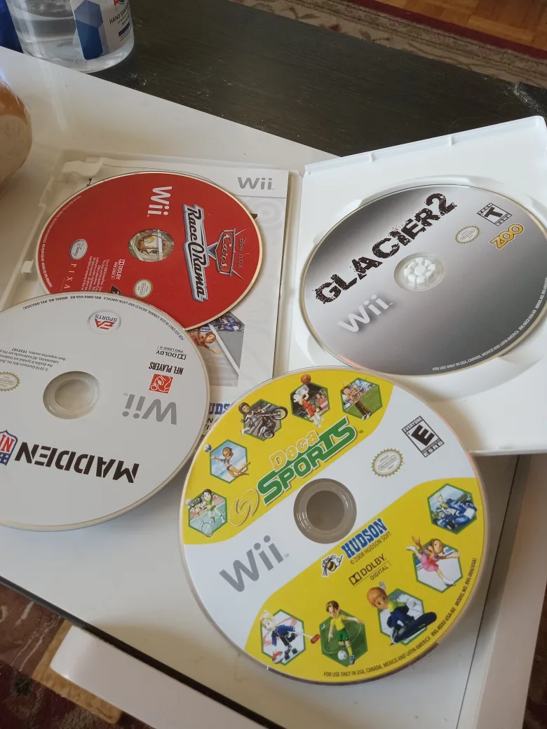 Wii Games Bundle - Cars Race-O-Rama, Glacierl thumbnail