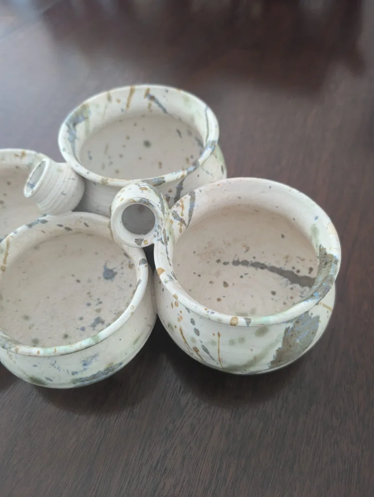 Unique Pottery Bowls Handmade Set image indicator(3)