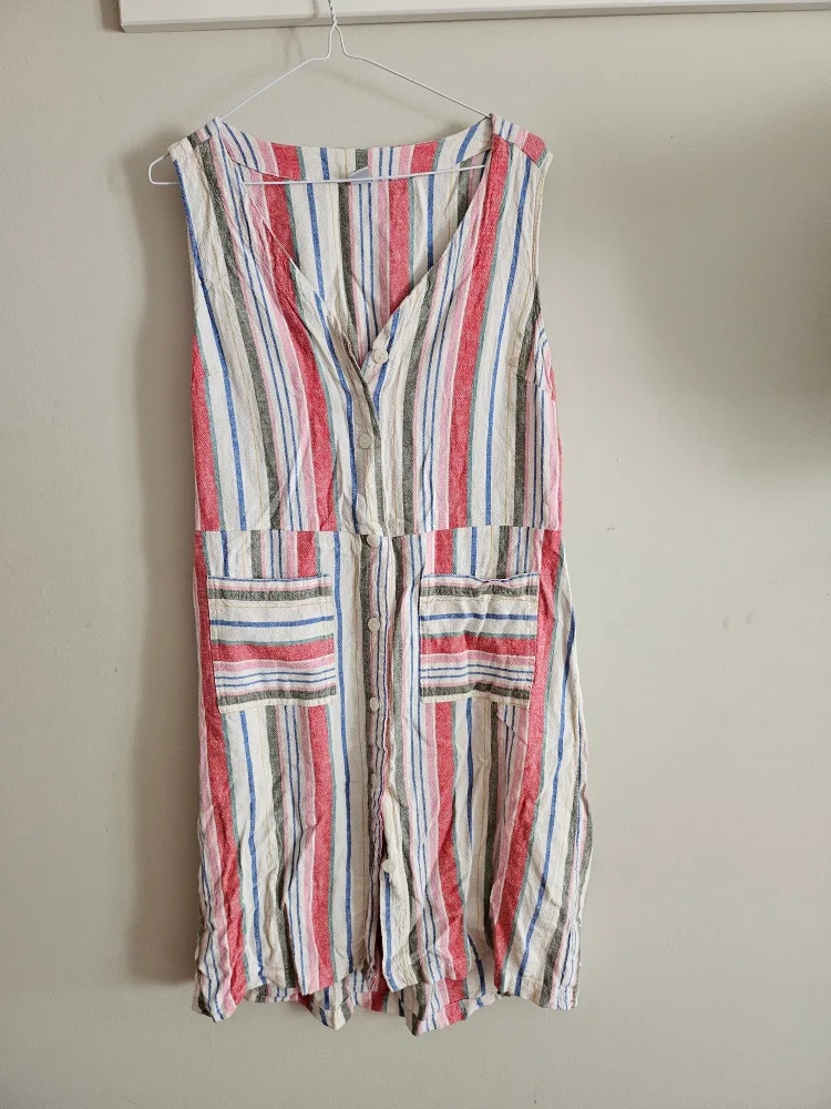 Old Navy Striped Sleeveless Dress 🇨🇦 thumbnail