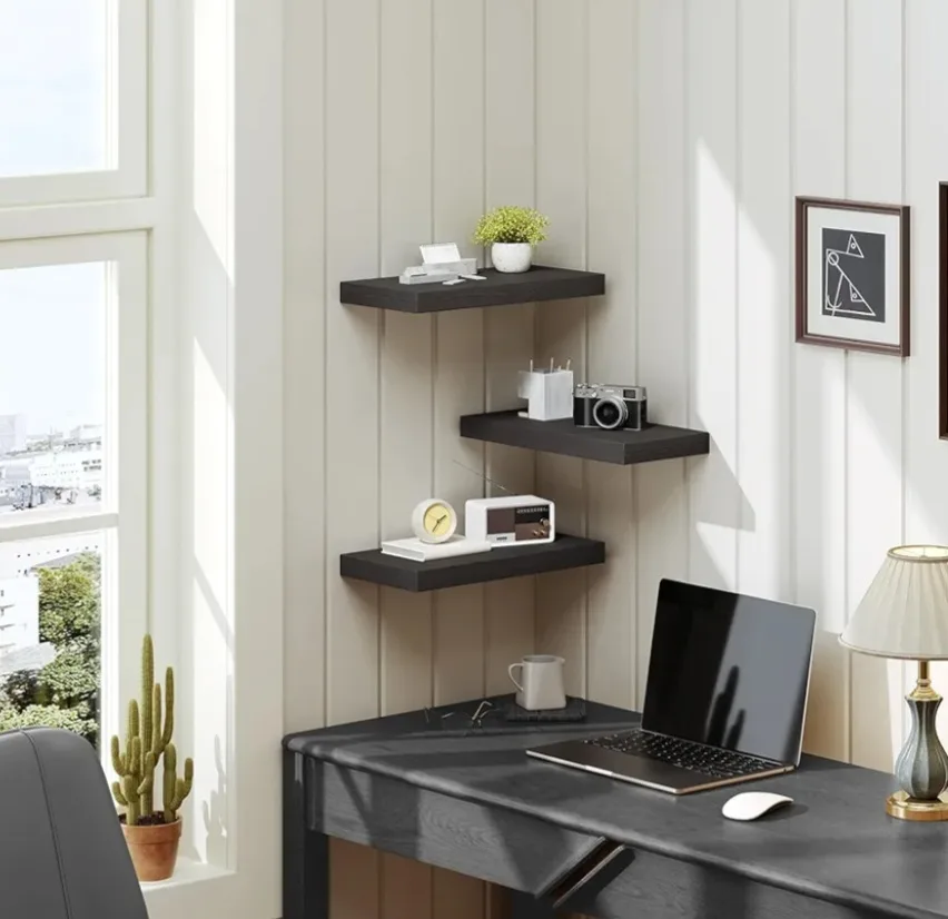 4 Pack Wall Mount shelves. image indicator(4)