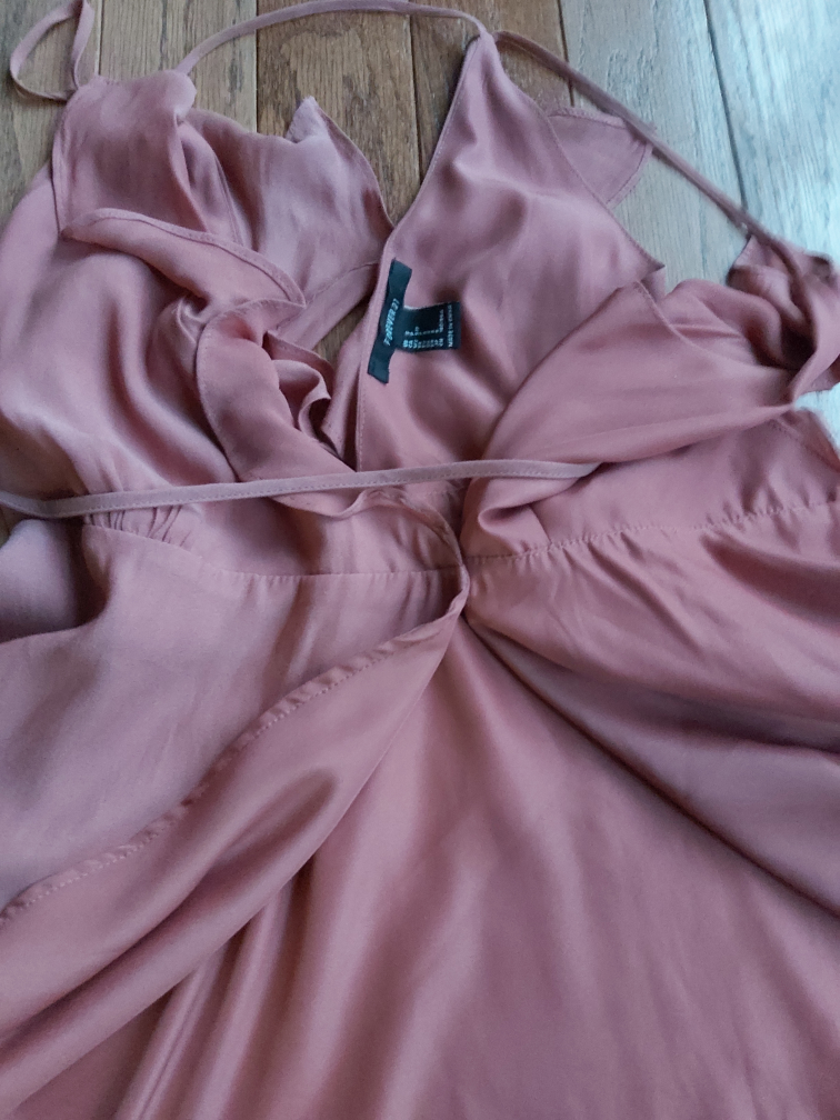 Forever 21 Pink Ruffle Dress - Size S - photo 3