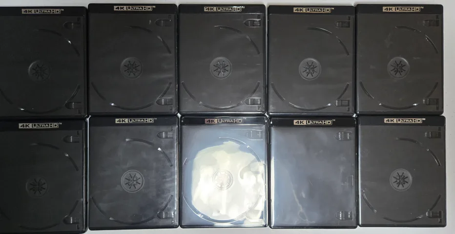 4K Ultra HD Blu-ray Cases - Lot of 10 thumbnail