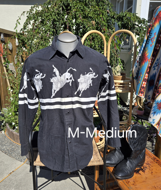 Vintage Roper Western Shirt - Men's Size M