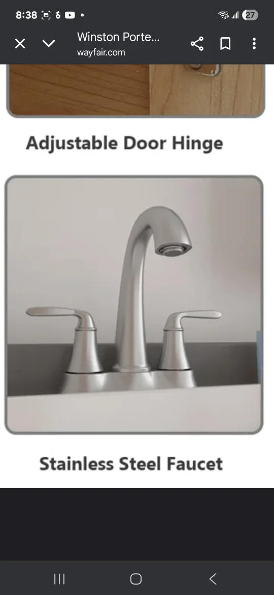 New Stainless Steel Bathroom Faucet thumbnail