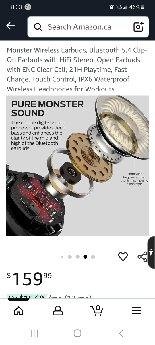 Monster Wireless Earbuds - HiFi Stereo, Open Earbuds - photo 3
