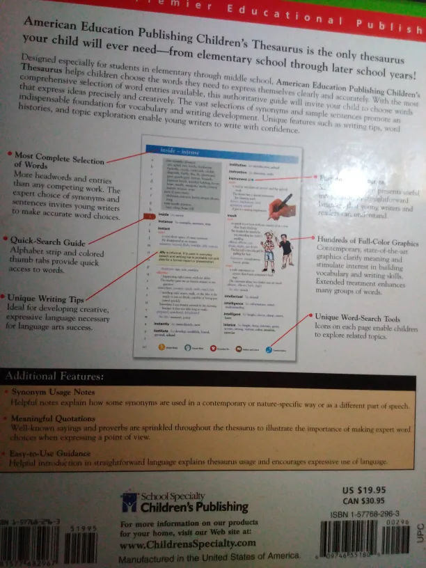 Children's Thesaurus - Reference Book image indicator(4)