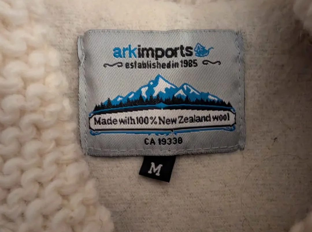 ARK Imports Unisex Sweater - New Zealand Wool image indicator(2)