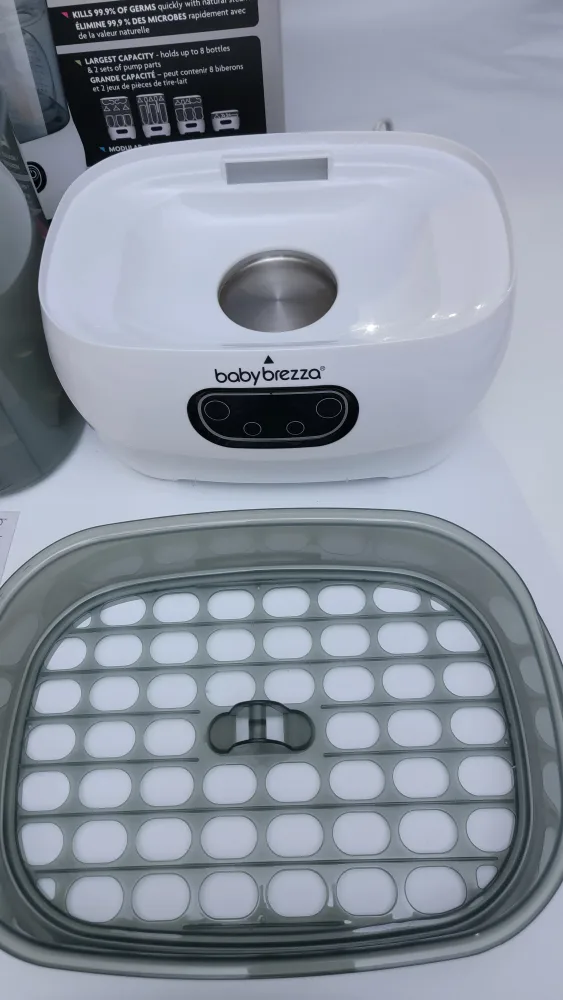 Baby Brezza Bottle Sterilizer & Dryer Advanced | Steam + HEPA image indicator(8)