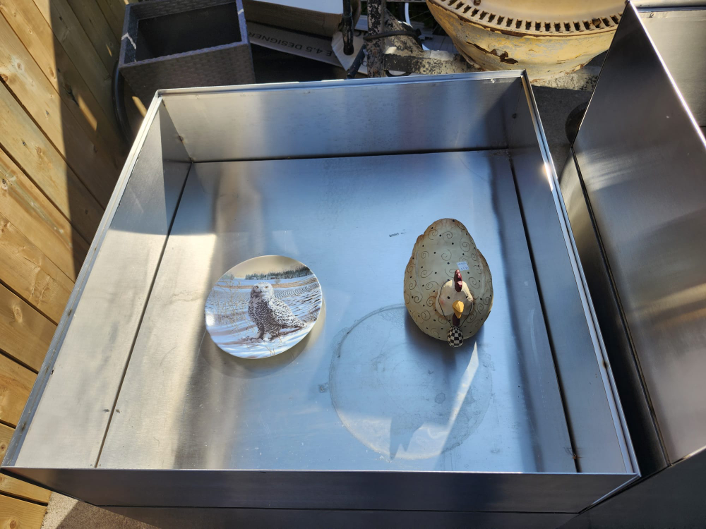 Stainless Steel store display