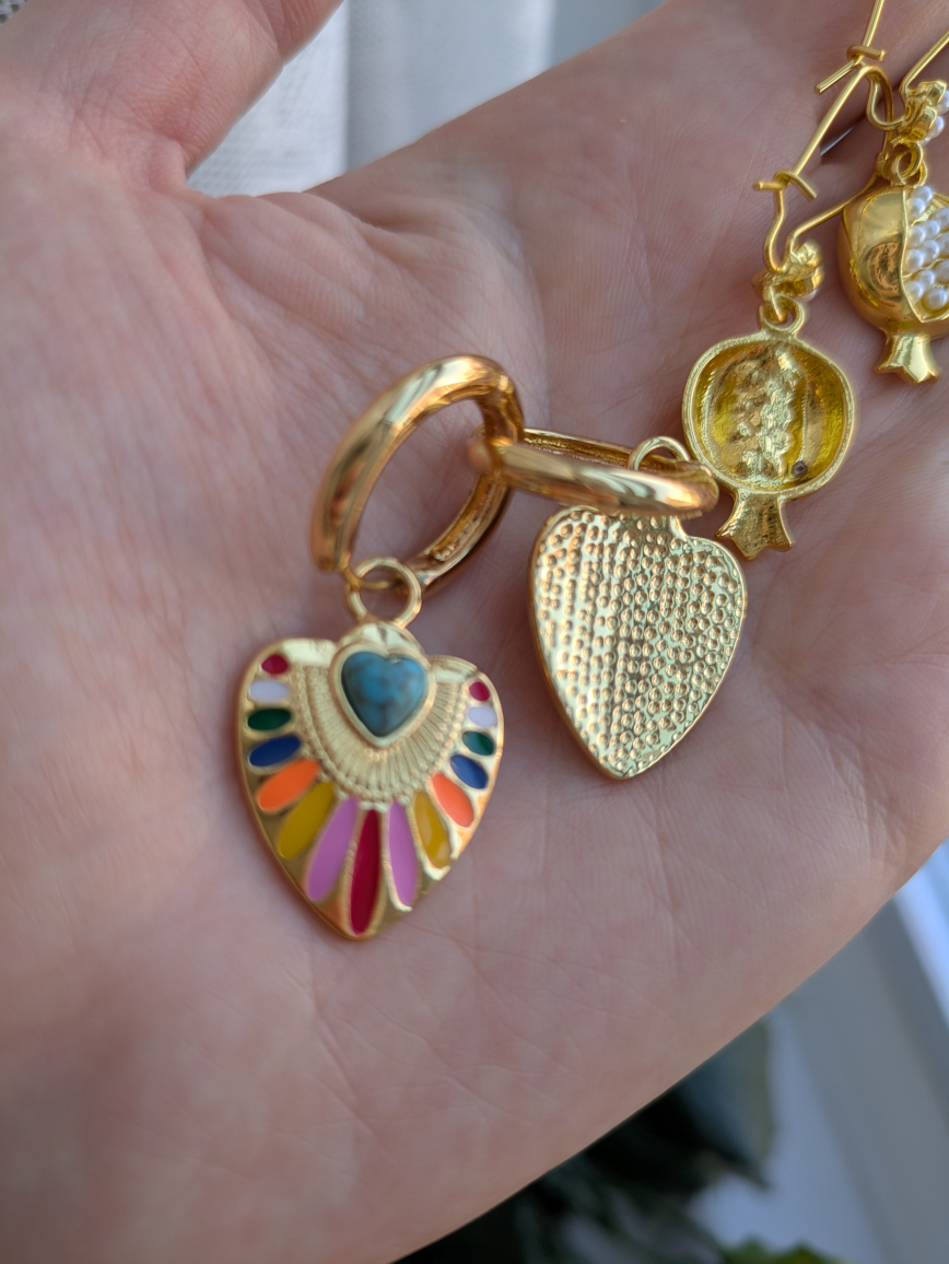 Assorted Gold Earrings & Rings - photo 4