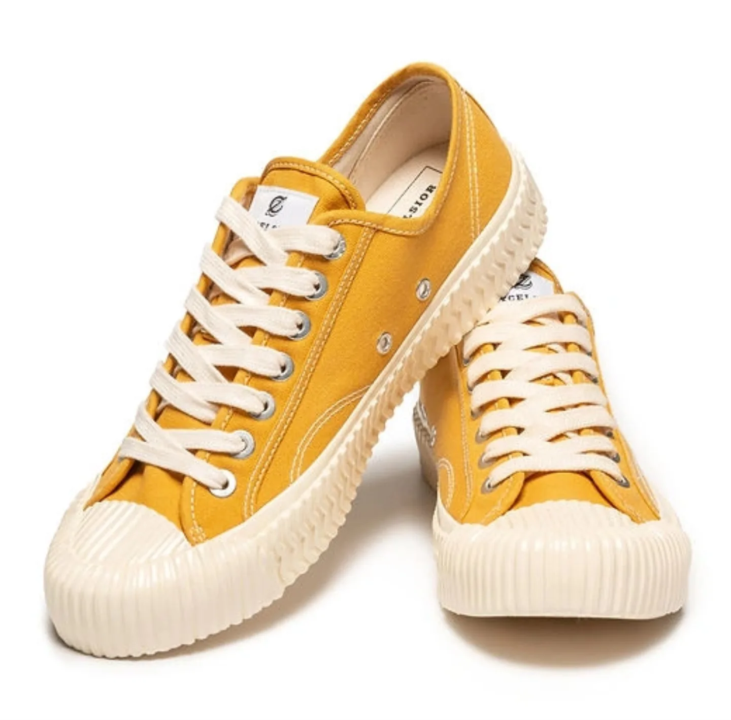 Stylish Sneakers - Mustard Yellow