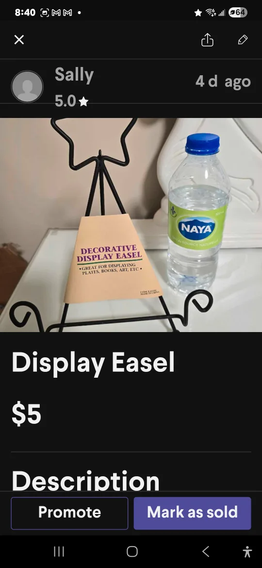 Decorative Display Easel thumbnail