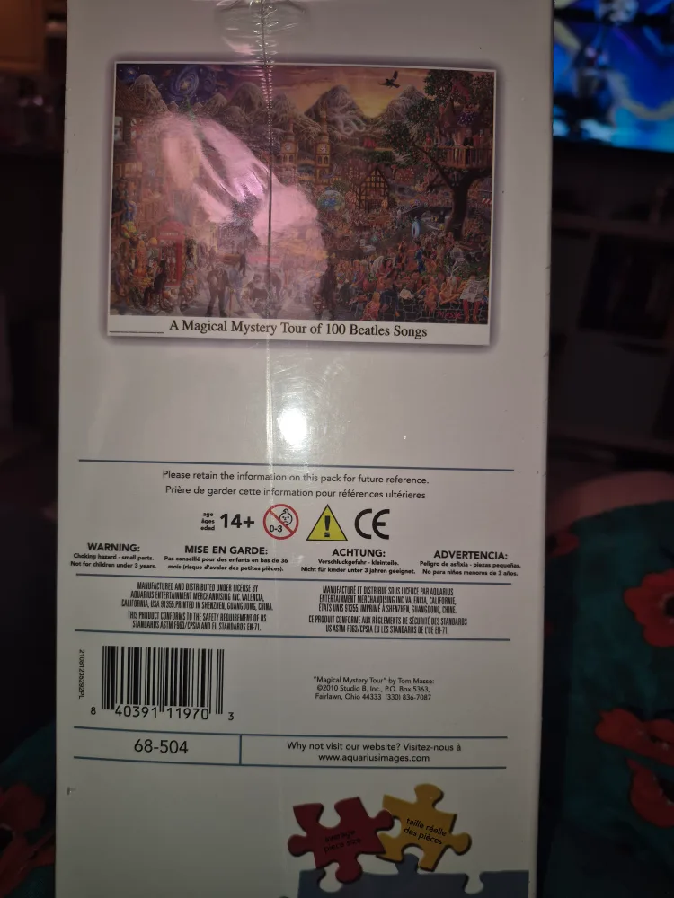 Aquarius Magical Mystery Tour 3000 pc Jigsaw Puzzle image indicator(4)