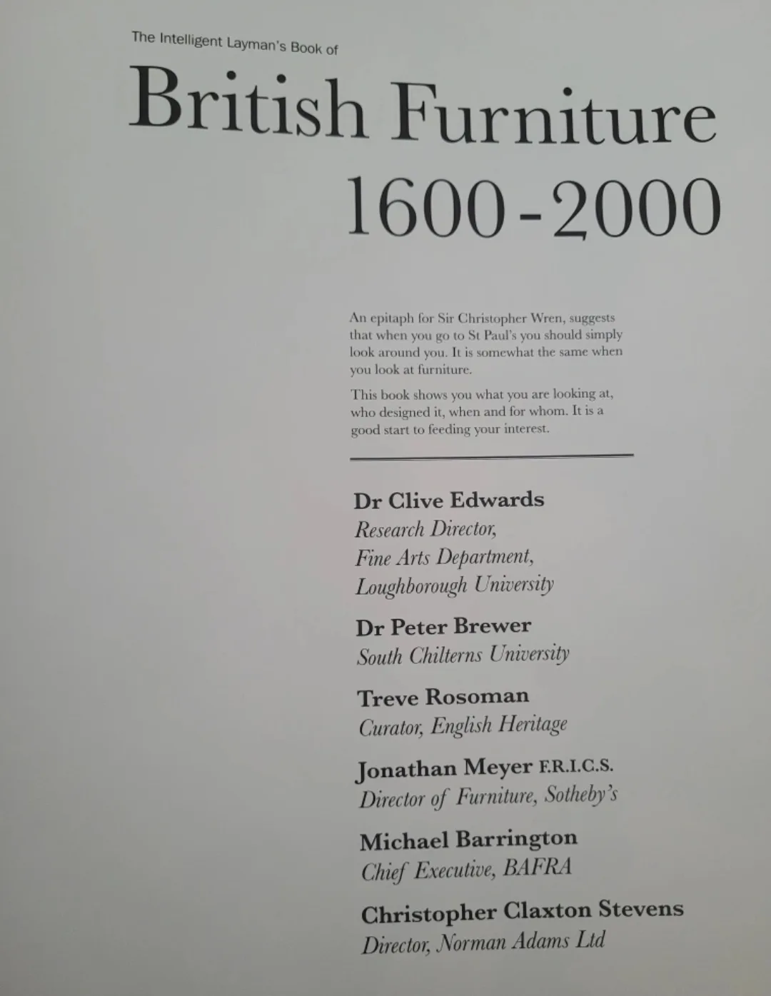 British Furniture 1600-2000 Book🇨🇦 image indicator(2)