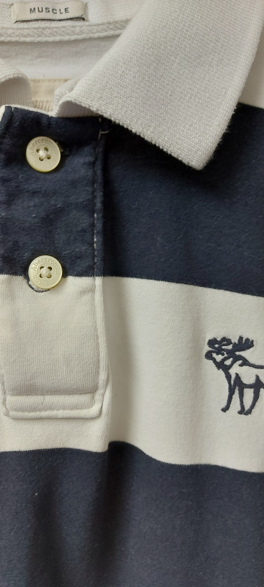 Abercrombie & Fitch Striped Rugby Polo - XL - photo 3