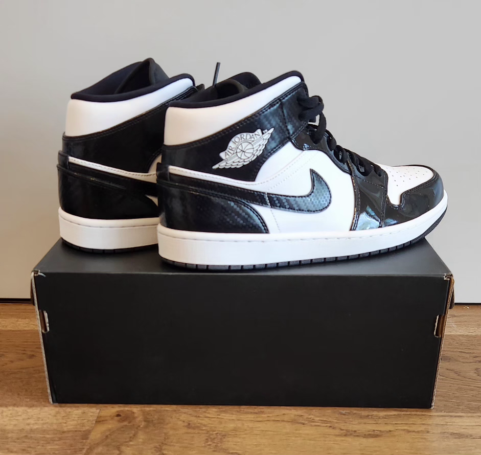 Air Jordan 1 Mid SE ASW Carbon Fiber [US SIZE 10.5] - photo 3