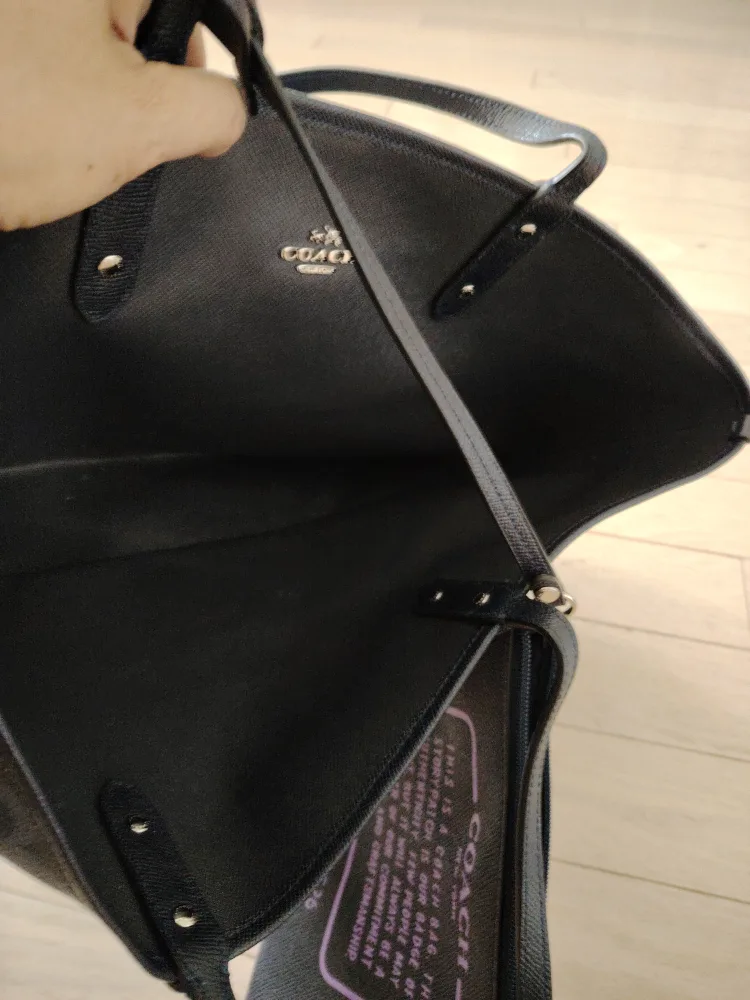 Coach Tote Bag with Star Design + Pouch image indicator(2)