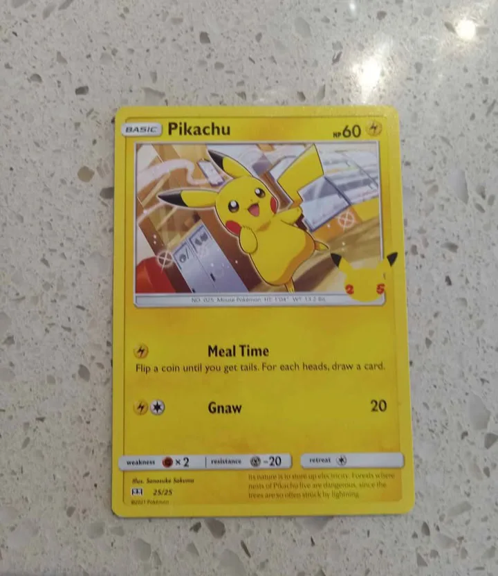 Pikachu Pokemon Card thumbnail