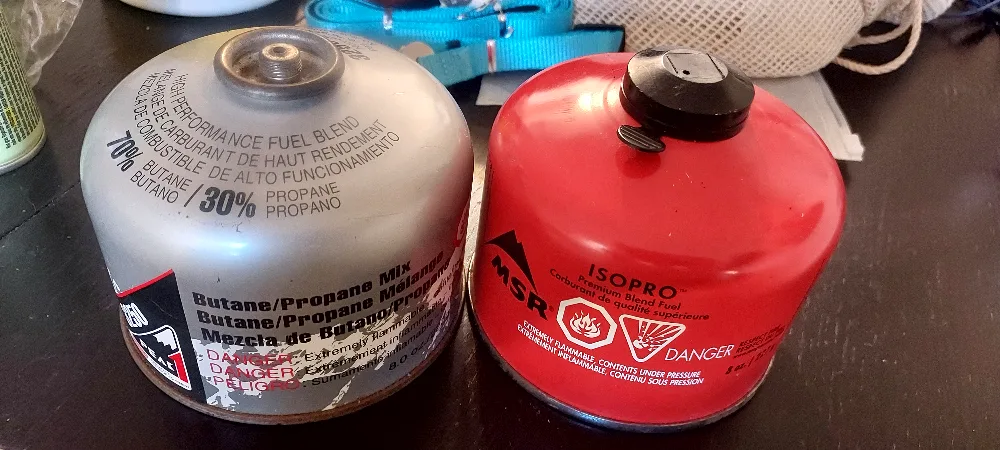 Camping Butane/Propane Mix Fuel Canisters thumbnail