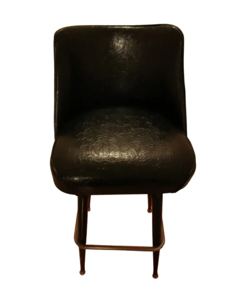 Black Swivel Bar Stool thumbnail