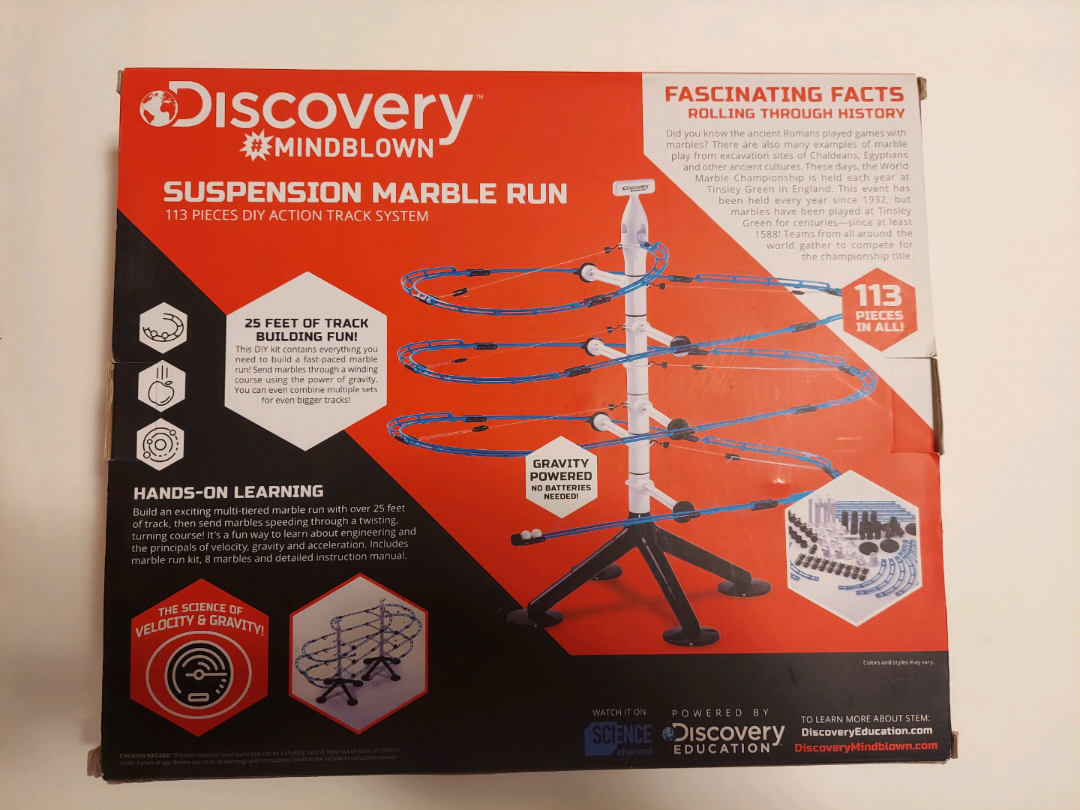 Discovery Suspension Marble Run - 113 Pieces - photo 2