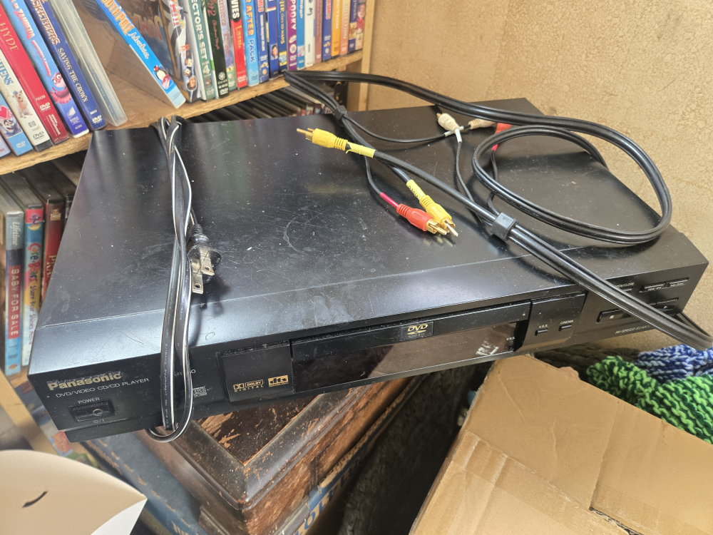 Panasonic DVD/Video CD Player - photo 2