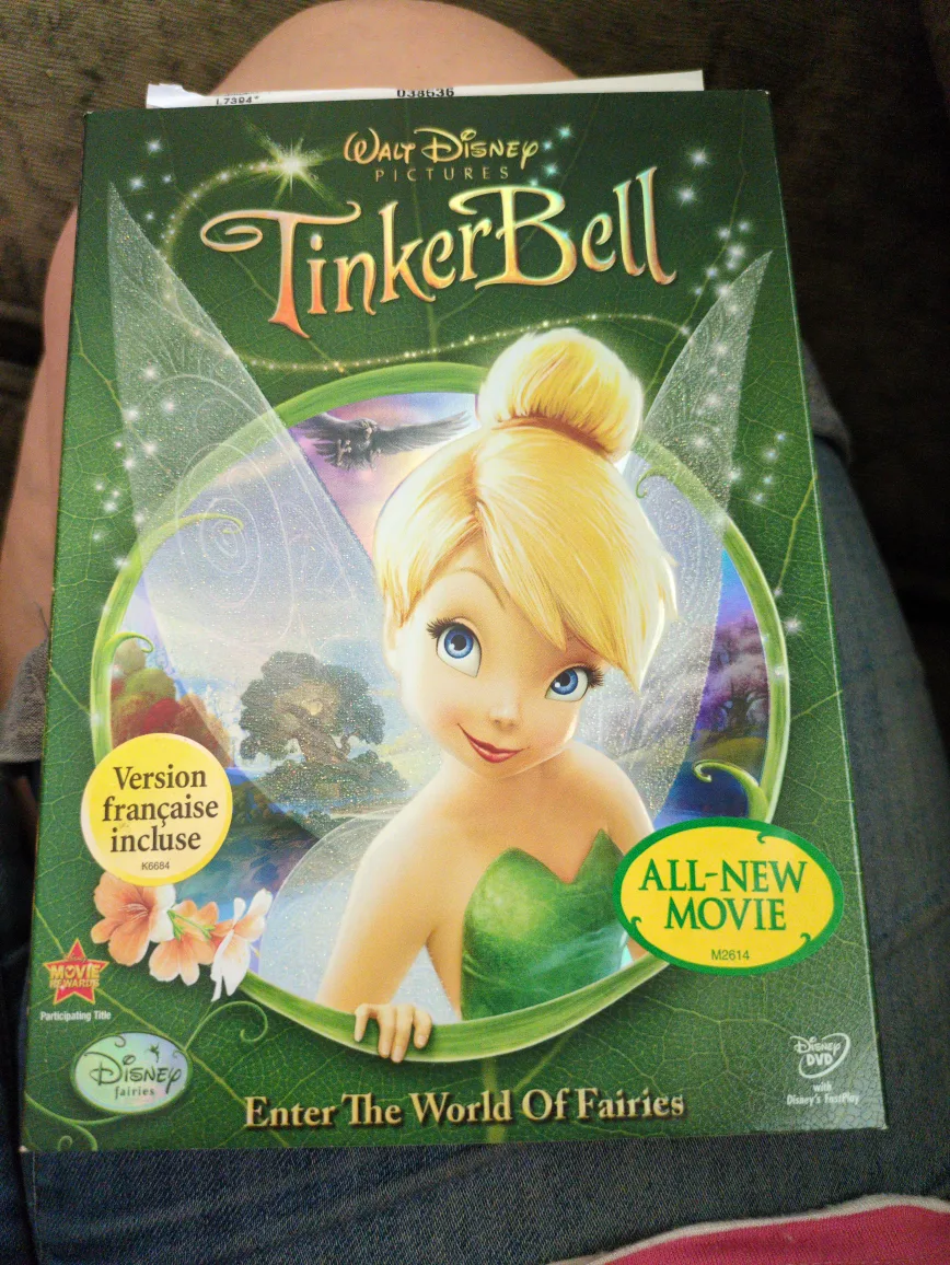 Tinker Bell DVD - Walt Disney Pictures thumbnail
