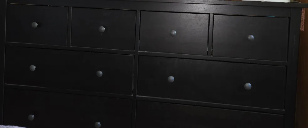Black Dresser and nightstands thumbnail