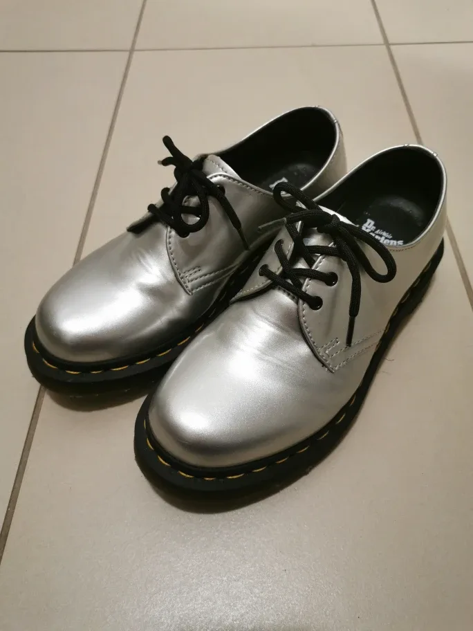 Dr. Martens Silver Shoes thumbnail