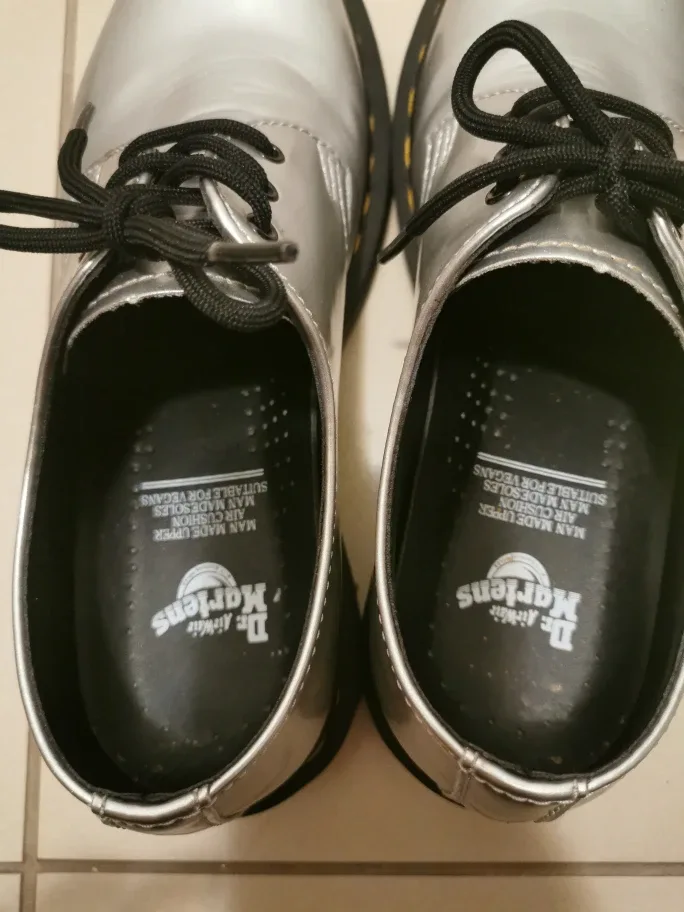 Dr. Martens Silver Shoes image indicator(3)